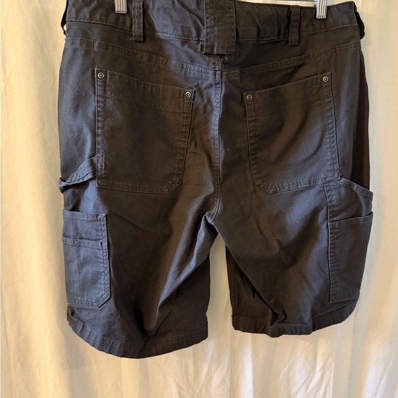 Duluth women’s firehouse flex Navy Shorts - Picture 6 of 10